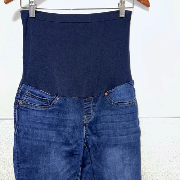 Women's 9th & Main Maternity Ankle & Cropped Skinny Jeans Size Small Blue - Picture 4 of 10